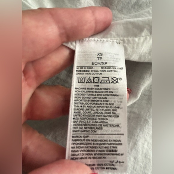 GAP Black and White Check Maxi Skirt - Picture 12 of 16